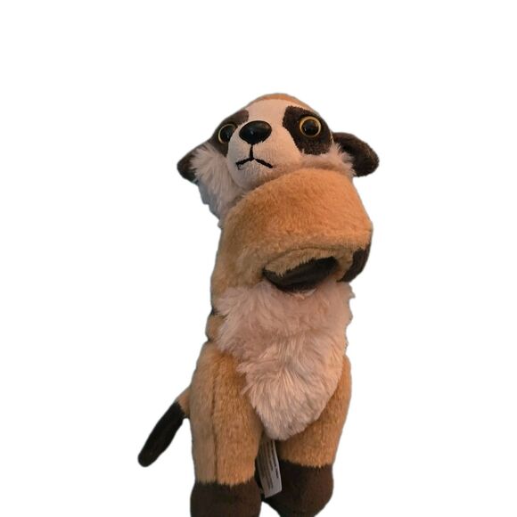 Wild Republic Meerkat Plush Wrist Wrapper 8 Inch Stuffed Animal Toy Pre-owned - Picture 1 of 7